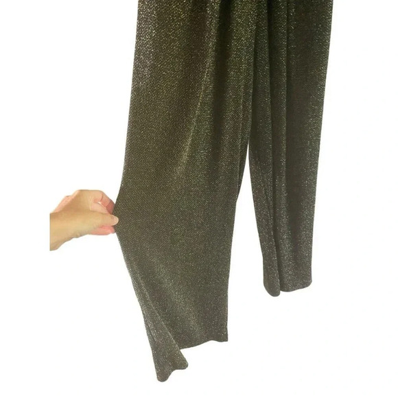 Angie Shimmery Dress Jumpsuit Size Medium Stretch Party Romper Chic - Picture 10 of 10
